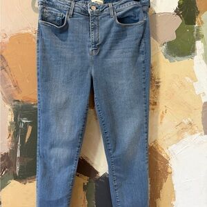 L’AGENCE Margot Skinny Jeans High Rise Medium Wash Size 32